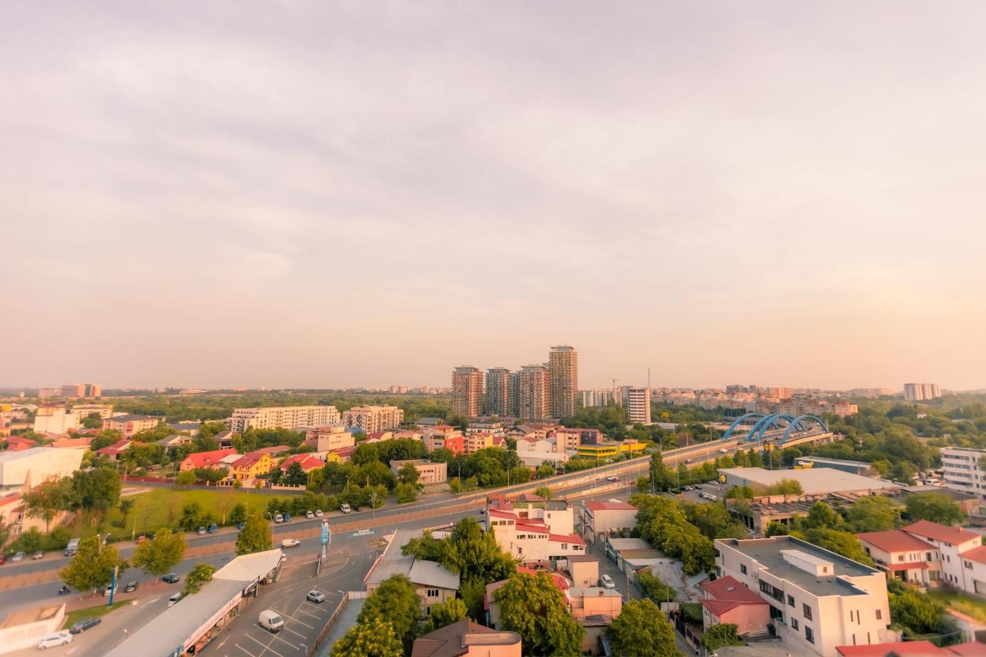 Sunset Apartment - Central Apt With Rooftop Garden Boekarest Buitenkant foto